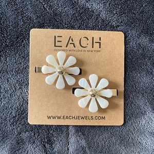 Flower Hair Clips